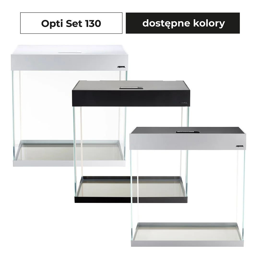AquaEl Aquarium Optiset 130 Black 2.0
